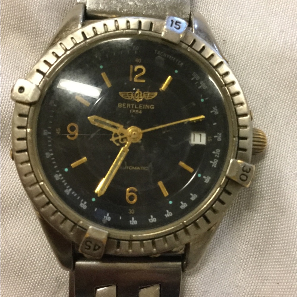 BERTLEING  Automatic VINTAGE Men’s WATCH 1884❤️ - Picture 7 of 9